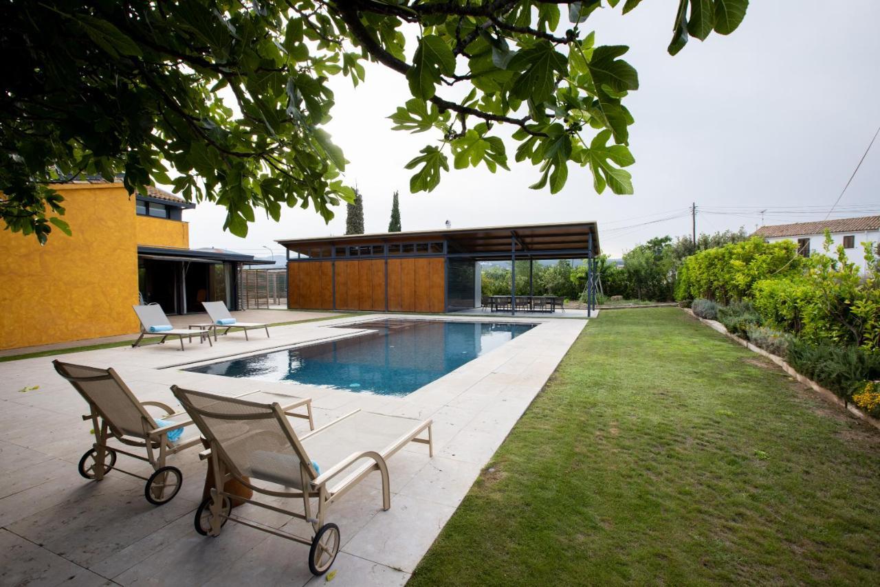 Masia Cal Sisplau, Con Piscina Y Rodeada De Vinedos A 10 Minutos De Vilafranca Del Penedes, Barcelona ,Cataluna San Martín Sarroca المظهر الخارجي الصورة